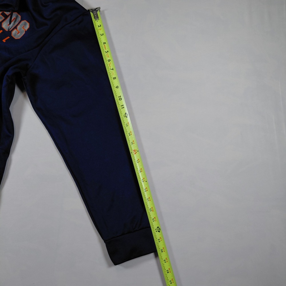 NFL Team Apparel Denver Broncos Football Hoodie Navy Blue XL TX3 Cool 2FJA - Picture 13 of 14